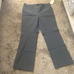 Graphite colored trousers.  Size 14p